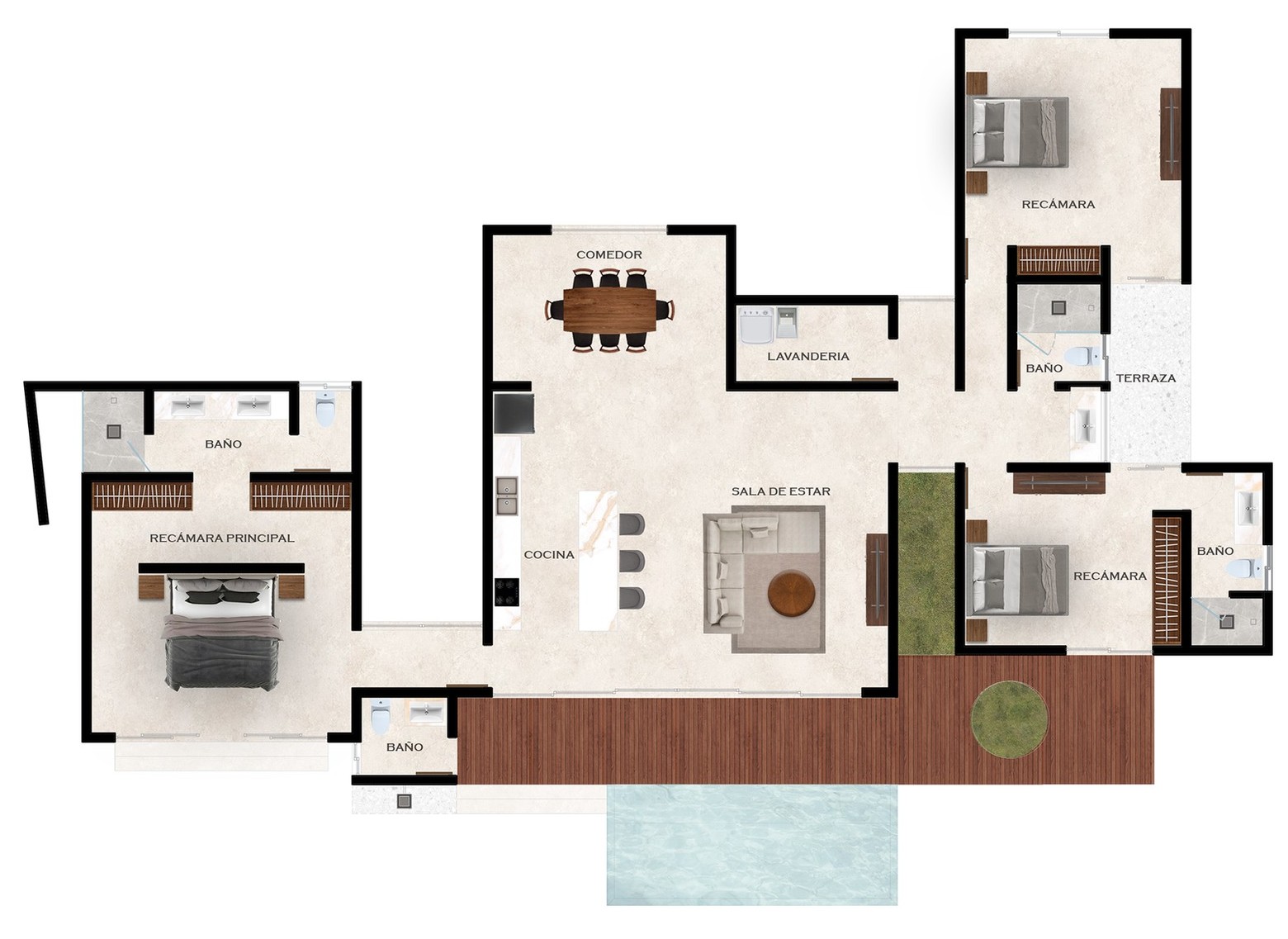 Plano Villa A
